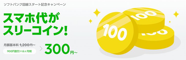 LINEモバイル・スリーコインキャンペーン