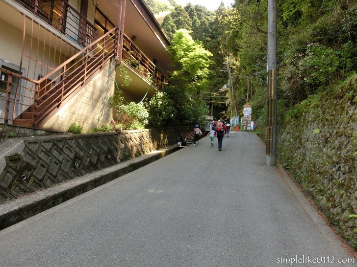 金剛山千早本道コース登り口