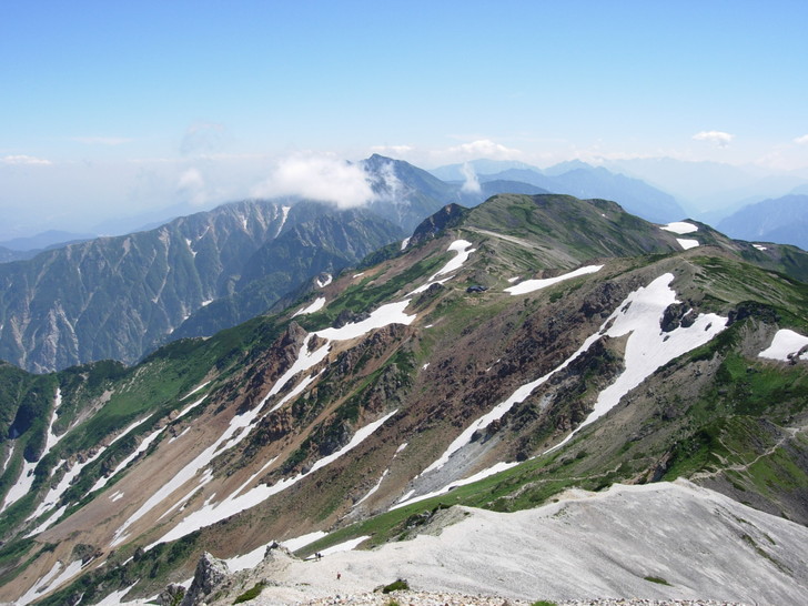 北アルプス白馬岳縦走