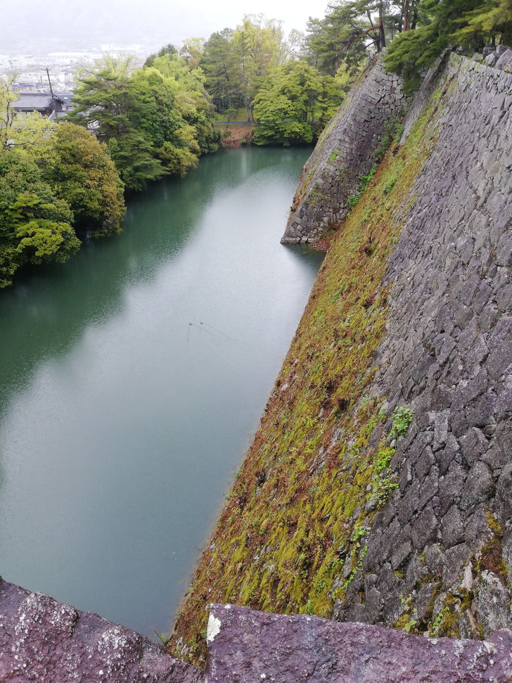 高すぎ!!約30mの伊賀上野城の高石垣
